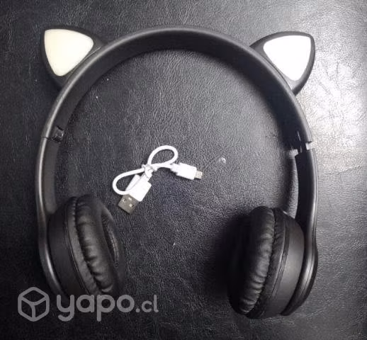 Audífonos de gatito inalámbrico (nuevos)