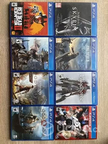 Juegos PS4 físicos