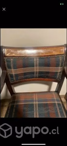 Sillas madera rauli