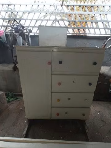 Cama cuna con mueble