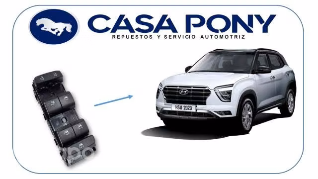 Switch alzavidrio principal hyundai new creta