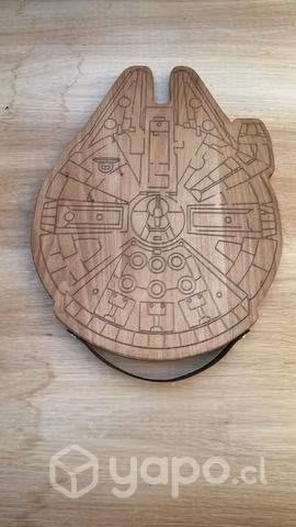 Tablas picoteo star wars halcón milenario - Imagen 3