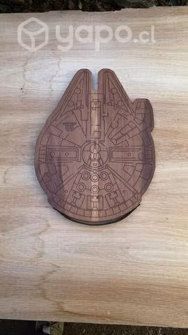 Tablas picoteo star wars halcón milenario - Imagen 5