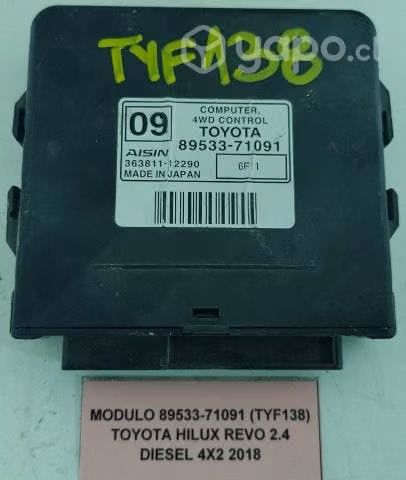 Modulo  (TYF138) Toyota Hilux Revo 2.4