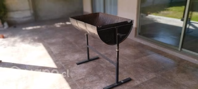 Parrilla medio tonel