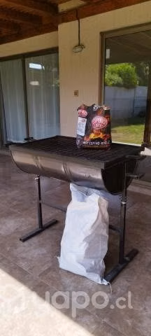 Parrilla medio tonel