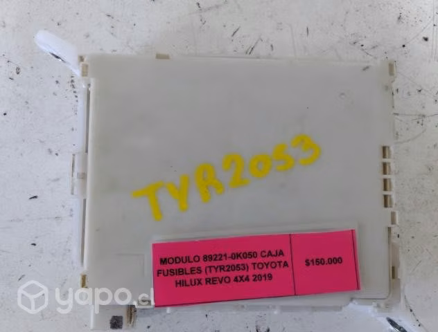 Modulo Caja Fusibles (TYR2053) Toyota Hilux Revo
