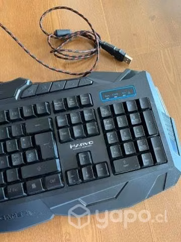Teclado Gamer luminoso Marvo km400 - Imagen 2