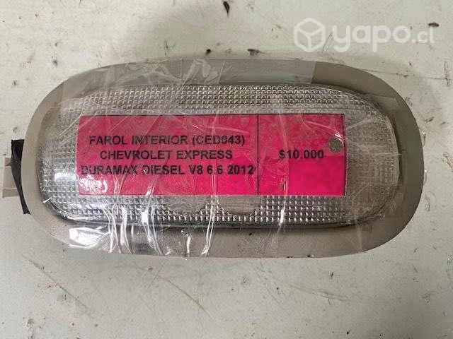 Farol interior (CED043) Chevrolet Express 2012