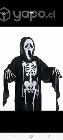 Hallowen tunica 80cm sin máscara Nueva