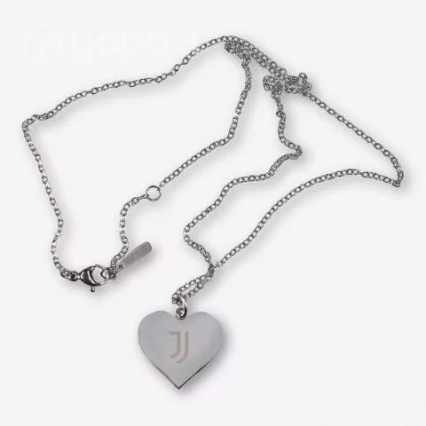 Juventus Hermoso Collar Acero Quirúrgico Corazon C