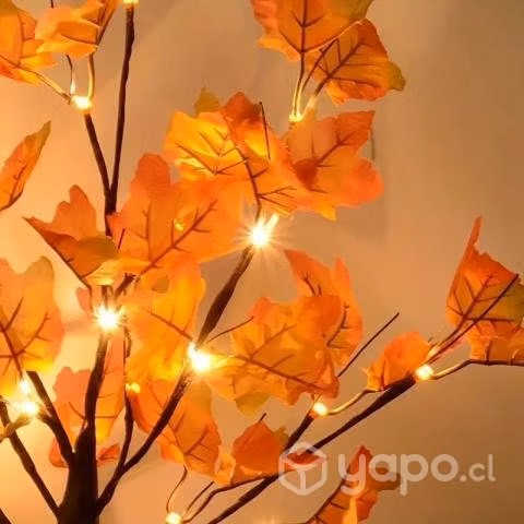 Lámpara de árbol otoño artificial luz hada 514939