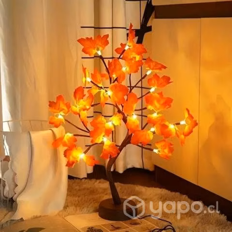 Lámpara de árbol otoño artificial luz hada 514939