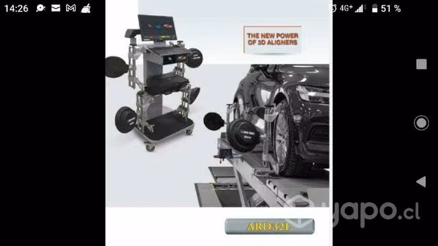 Alineadora marca butler 3 D italiana