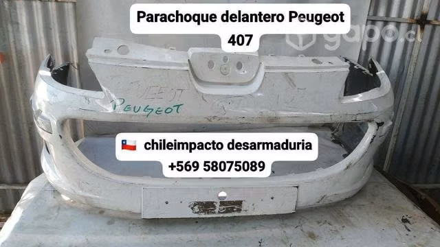 Parachoque delantero Peugeot 407 desarmaduría