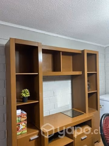 Mueble estilo biblioteca