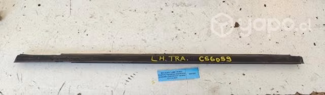 Moldura Lame Vidrio Puerta Tras Izq Chv Spark GT