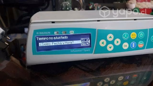 Bomba de infusion continua Braun