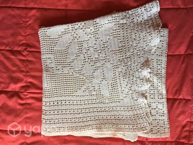 Cortina de macramé
