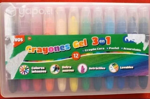 Lápices de gel lavable