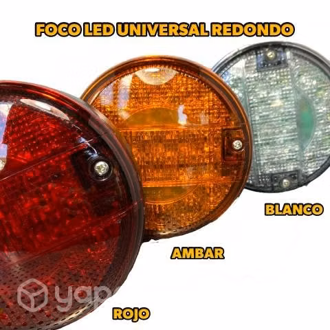 FOCO LED 12v 24v CAMIÓN MOTO POSICIÓN FRENO VIRAJE