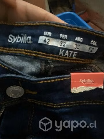 Dos jeans mujer Sybilla nuevos sin uso - Imagen 3