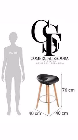 Sillas Pisos o Taburetes Altos Nuevos