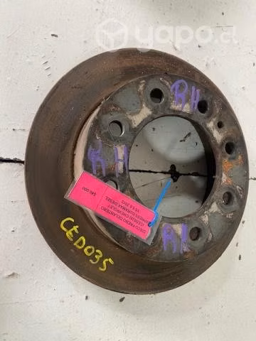 Disco freno delant (CED035) Chevrolet Express 2012