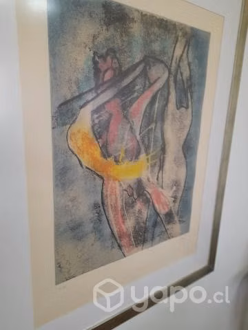 Litografia de Roberto matta