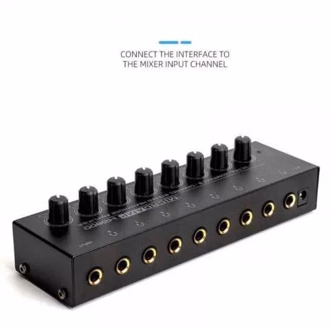 Preamplificador de 8 canales