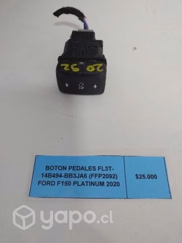 Boton Pedales (FFP2092) Ford F150 Platinum 2020