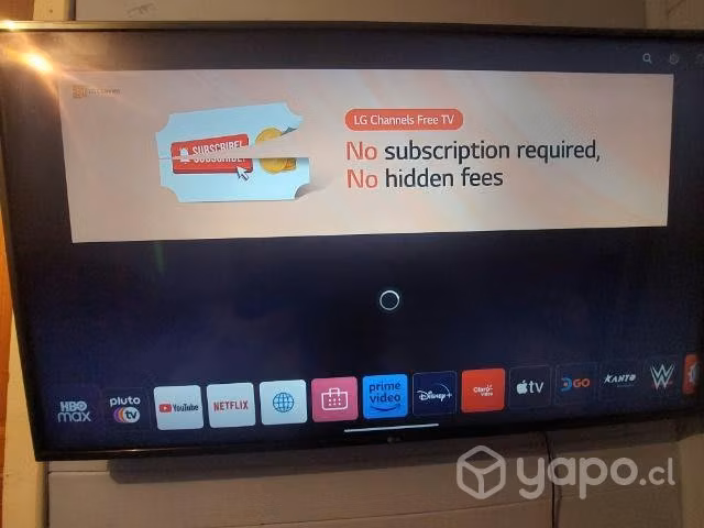 Tv smatr 4k lg