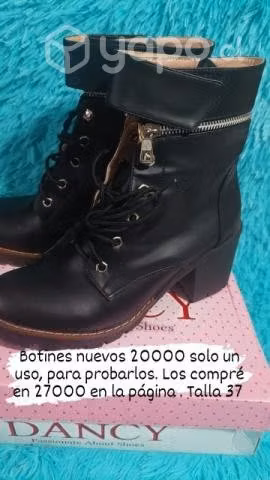 Botines nuevos en caja
