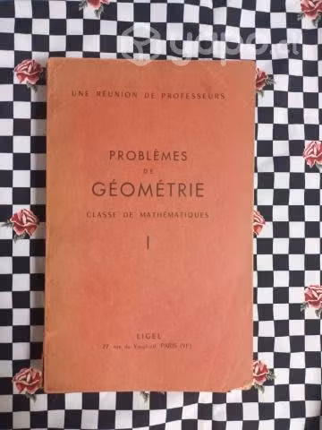 Libro de problemas de Geometría en Francés