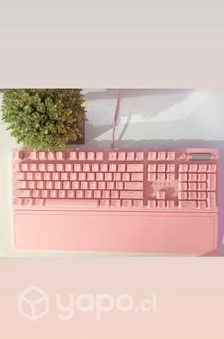 Teclado Razer Blackwidow V3 Quartz edition