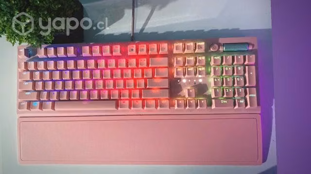 Teclado Razer Blackwidow V3 Quartz edition