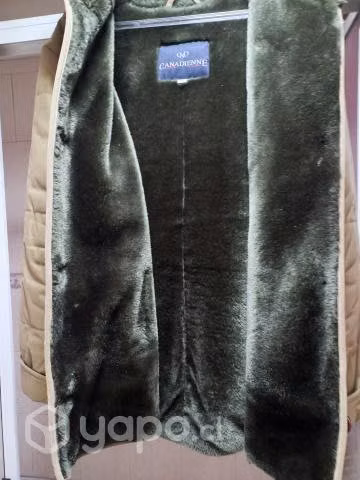 Chaqueta forrada en piel