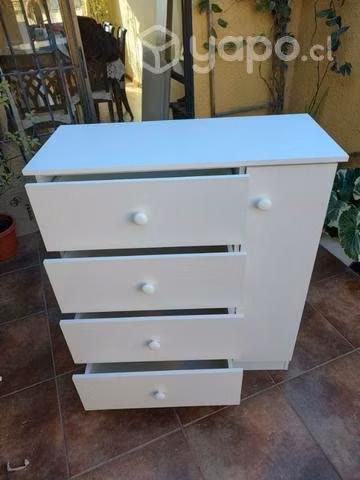 Cómodas 4 cajones y puerta