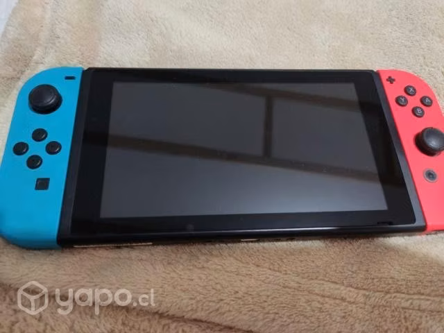 Nintendo switch impecable con todos sus accesor