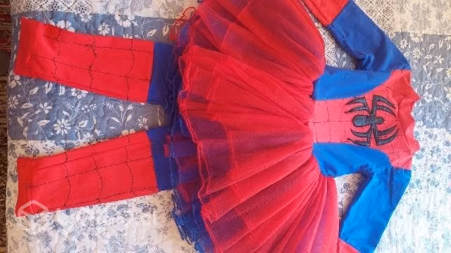 Disfraz de SpiderWoman 4-5 años