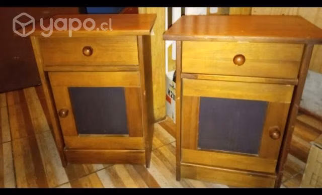 Veladores de madera