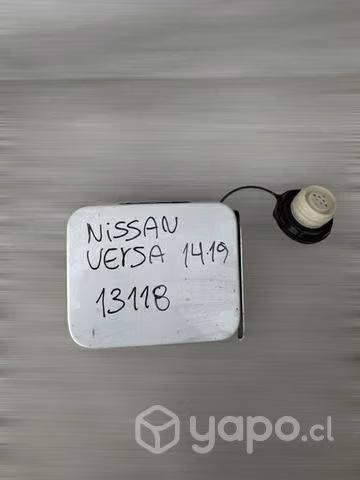 Tapa de bencina Nissan Versa 2014 2019
