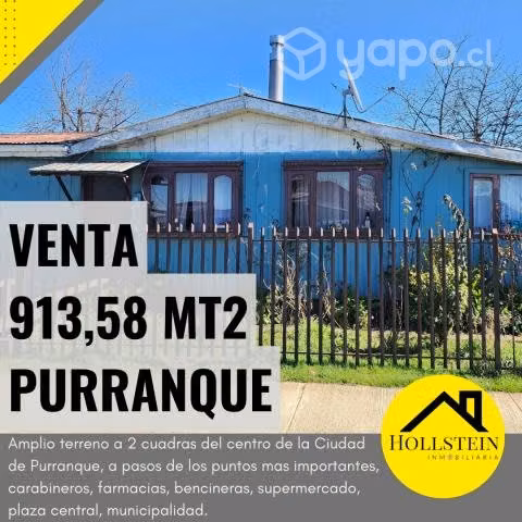 Casa a pasos del centro Purranque