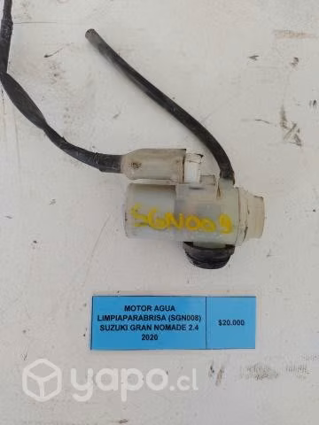 Motor Agua Limpia Parabr (008) Suzuki Grand Nomade