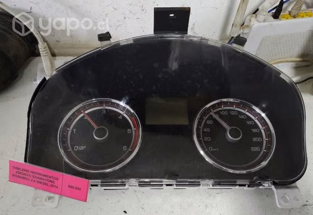Tablero Instrumentos Ssangyong Korando 2.0 2014