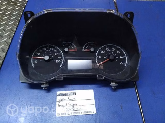 Tablero instrumentos sinoptico Peugeot Bipper 2015