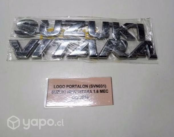 Logo Portalon (SVN031) Suzuki new Vitara 1.6 MEC 4