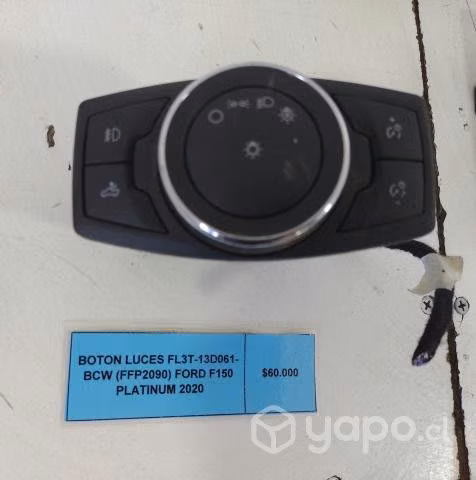 Boton Luces (FFP2090) Ford F150 Platinum 2020