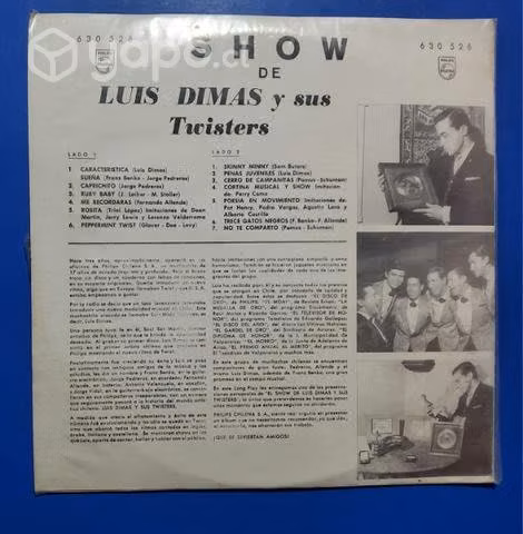 Lp El show de Luis Dimas, 1964