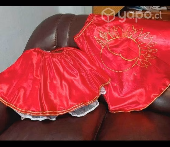 Traje diablada standar con falso